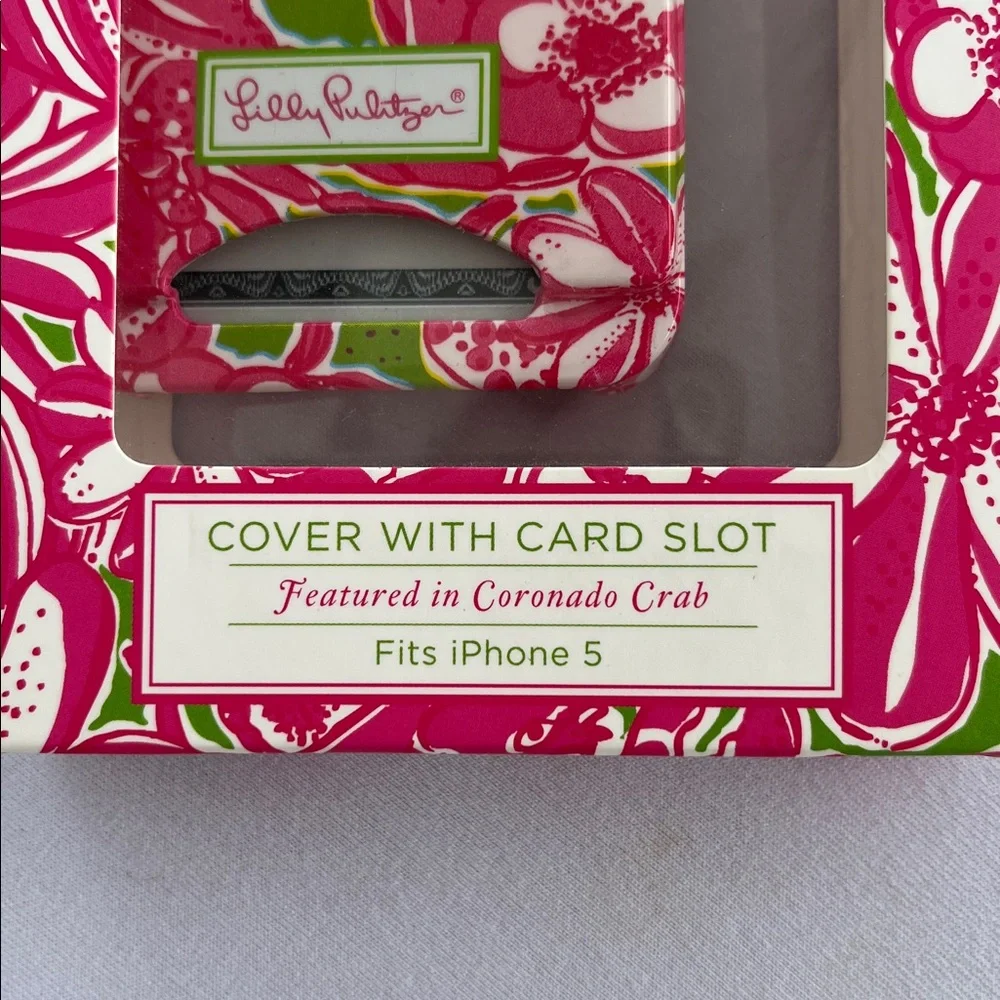 Lilly Pulitzer IPhone 5 Garden By the Sea Case featuring 
